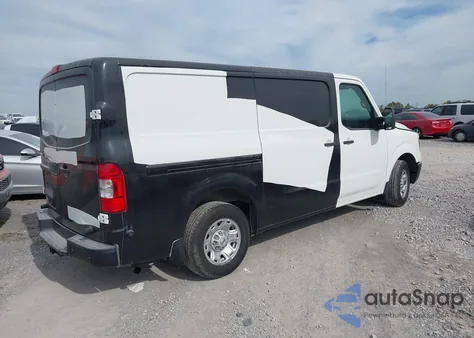 2020 Nissan Nv Cargo Nv2500 Hd Sv Standard Roof V8 from USA, damaged, VIN 1N6AF0KY2LN802348